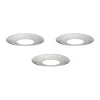 STOFF Nagel lichte manchet 3-pack, Chroom< Kaarsenaccessoires