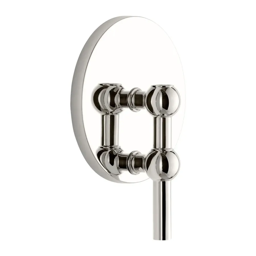 STOFF Nagel muurkandelaar, Chrome< Kandelaars