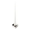 STOFF Nagel reflect kandelaar large 3,2 cm, Chroom< Kandelaars