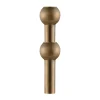 STOFF Nagel vaas, Gebronsd messing< Kaarsenaccessoires