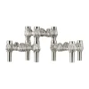 STOFF Quist kandelaar 3-pack, Geborsteld chroom< Kaarsenhouders & Kaarsenborden