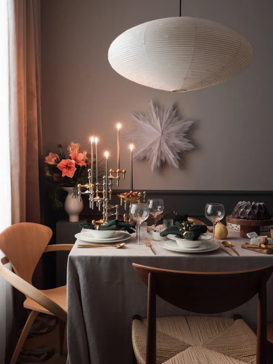 STOFF taps toelopende kaars by ester & erik 6-pack, Dusty green< Kaarsen