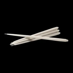 STOFF taps toelopende kaars by ester & erik 6-pack, Sand< Kaarsen