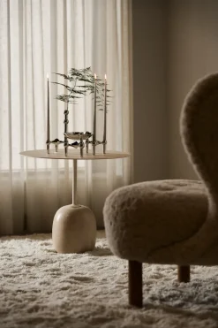 STOFF taps toelopende kaars by ester & erik 6-pack, Sand< Kaarsen