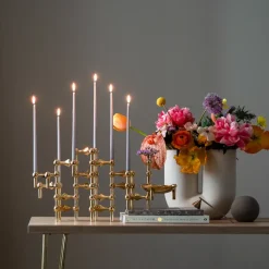 STOFF taps toelopende kaars by ester & erik 6-pack, Light lavender< Kaarsen