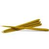 STOFF taps toelopende kaars by ester & erik 6-pack, Mustard< Kaarsen