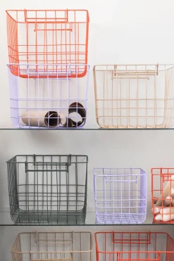 Mette Ditmer Store-it opbergmand medium, Oranje< Opbergmanden