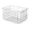 Mette Ditmer Store-it opbergmand medium, Chrome< Opbergmanden