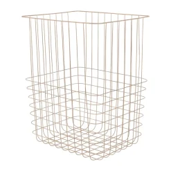 Mette Ditmer Store-it opbergmand met katoenen zak large, Sand< Opbergmanden