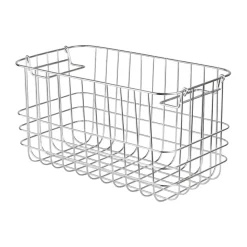 Mette Ditmer Store-it opbergmand small, Chrome< Opbergmanden