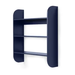 TÔNN furniture Strapats wandplank 62x73,6 cm, Midnight blue< Planken & Planksystemen
