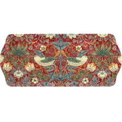 Pimpernel Strawberry Thief ontbijtdienblad, Rood< Decoratieve Accessoires|Decoratieve Dienbladen