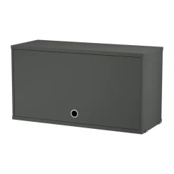 String bovenkast, Donkergrijs, 78x30 cm< Kasten & Vitrines