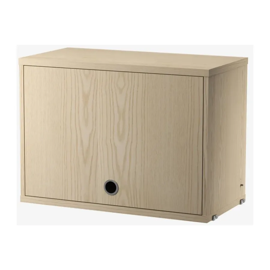 String bovenkast, Essenhout, 58x30 cm< Kasten & Vitrines