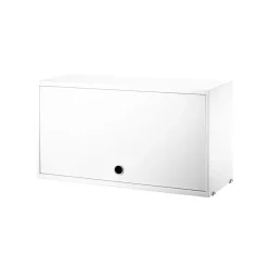 String bovenkast, Wit, 78x30 cm< Kasten & Vitrines
