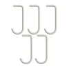 String j-haak 5-pack, Beige< Haken & Hangers