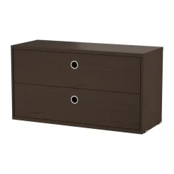 String ladekast, Donker eiken, 78x30 cm< Ladekasten & Ladeblokken