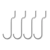 String Outdoor Vrijstaande haak, roestvrij staal, 4-pack< Haken & Hangers