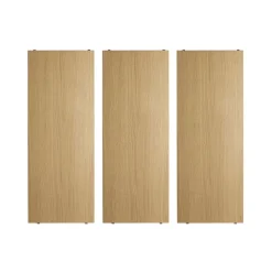 String plank, eik, 78x30 cm, 3-pack< Planken & Planksystemen