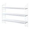 String Pocket boekenplank wit, wit< Planken & Planksystemen