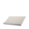 String tijdschriftenrek hout, beige, 58x30 cm< Tijdschriftenrekken