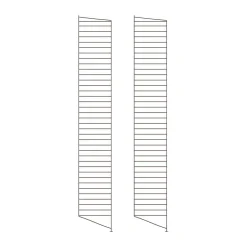 String vloerpaneel, Donkerbruin, 200x30 cm, 2-pack< Planken & Planksystemen