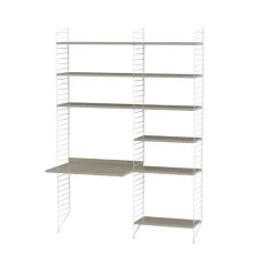 String vloerpaneel, wit, 200x30 cm, 2-pack< Opbergoplossingen Voor De Kinderkamer