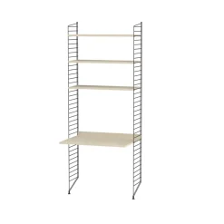 String vloerpaneel, zwart, 200x30 cm, 2-pack< Opbergoplossingen Voor De Kinderkamer