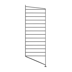 String vloerpaneel, zwart, 85x30cm, 1-pack< Planken & Planksystemen