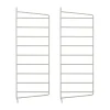 String wandpaneel, Beige, 50x20 cm, 2-pack< Planken & Planksystemen
