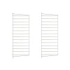String wandpaneel, Beige, 75x30 cm, 2-pack< Planken & Planksystemen