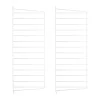 String wandpaneel, Wit, 75x30 cm, 2-pack< Planken & Planksystemen