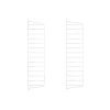 String wandpaneel, Wit, 75x20 cm, 2-pack< Planken & Planksystemen