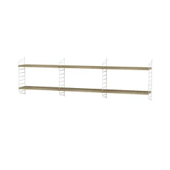String wandpaneel, Wit, 50x20 cm, 2-pack< Planken & Planksystemen