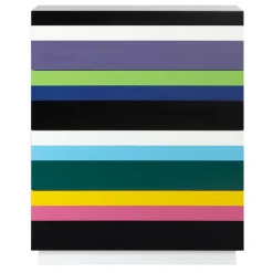 A2 Stripe dressoir, multi< Ladekasten & Ladeblokken
