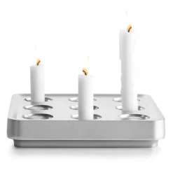 Born In Sweden Stumpastaken kaarsenhouder polished, Klein< Kandelaars