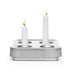 Born In Sweden Stumpastaken voor 4 kaarsen, Aluminium< Adventskandelaars & -Kaarsen|Kandelaars