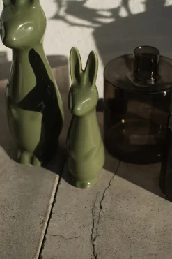DBKD Swedish rabbit small, Shiny green< Paasdecoratie