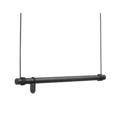 LIND DNA Swing kapstok, oak black, m, koord black< Kapstokken & Hangrekken