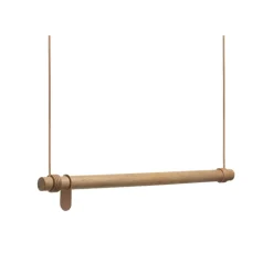 LIND DNA Swing kapstok, oak nature, l, koord nature< Kapstokken & Hangrekken