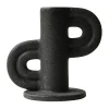 DBKD Swirl Slide kandelaar, Black< Kandelaars