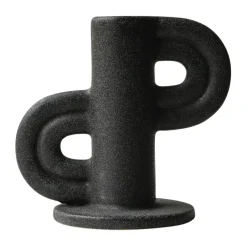 DBKD Swirl Slide kandelaar, Black< Kandelaars