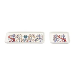 Iittala Taika bord 12x24 cm, Wit< Decoratieve Accessoires|Decoratieve Dienbladen