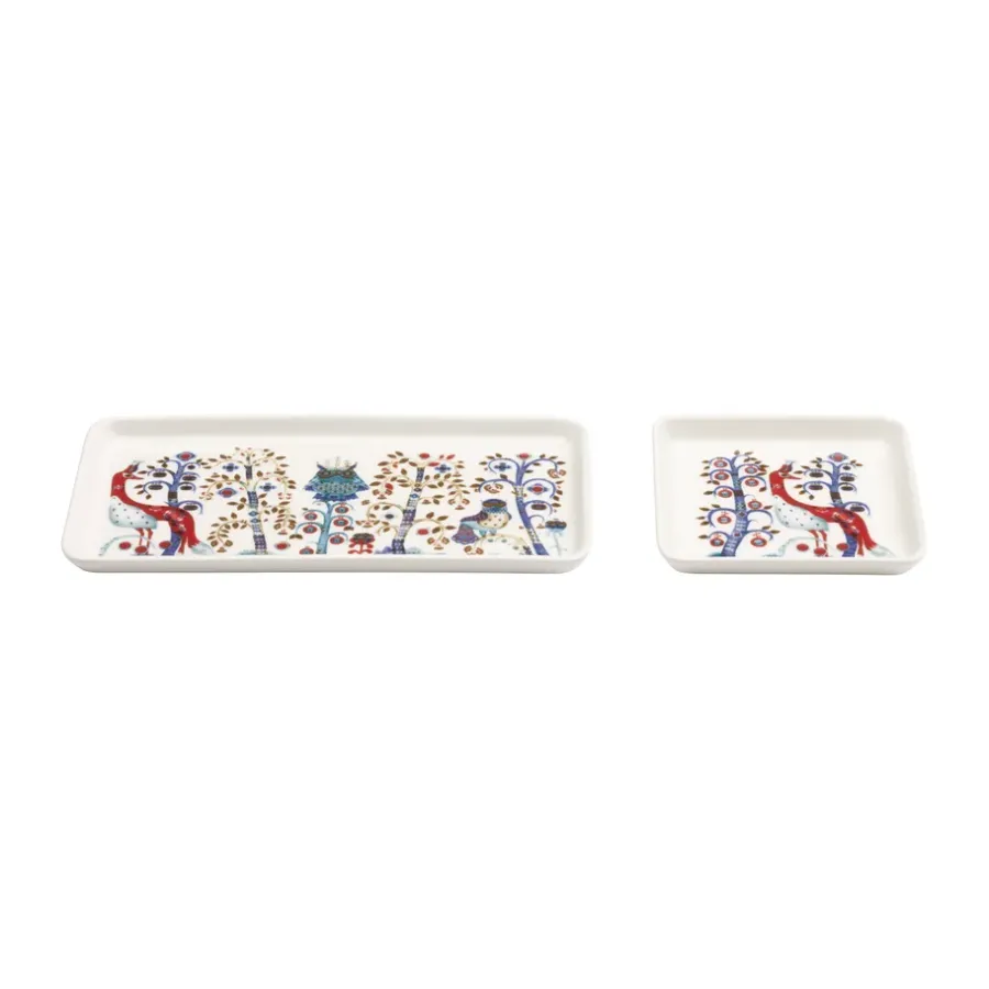 Iittala Taika bord 12x24 cm, Wit< Decoratieve Accessoires|Decoratieve Dienbladen
