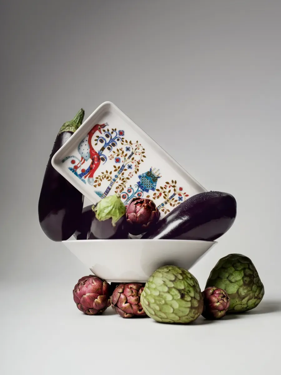 Iittala Taika bord 12x24 cm, Wit< Decoratieve Accessoires|Decoratieve Dienbladen