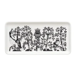 Iittala Taika bord 12x24 cm, Zwart< Decoratieve Accessoires|Decoratieve Dienbladen