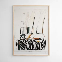 Fine Little Day Takes time to pass poster 70x100 cm, Multi< Posters