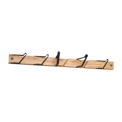Essem Design Tamburin kapstok 52,5 cm, Eikenhout-zwart< Haken & Hangers