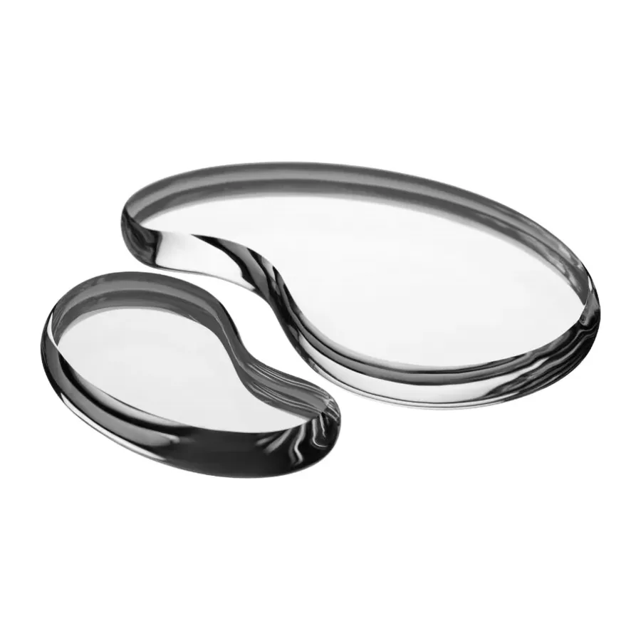 Kosta Boda Tears of joy decoratieobject 2 delen, Zilverkleurig< Decoratieve Accessoires