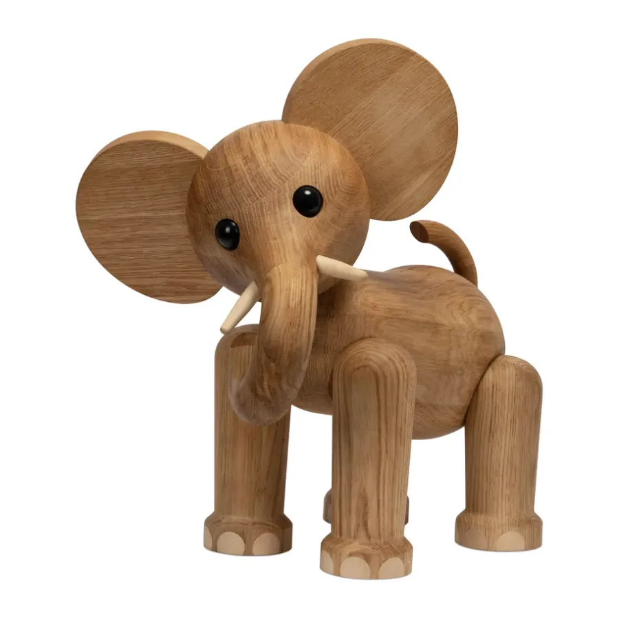Spring Copenhagen Tembo olifant decoratie 41 cm, Eik< Kinderkamer Interieuraccessoires|Kinderkamer Interieuraccessoires
